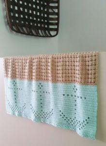 Nautical Filet Crochet Blanket - Cashmere Dandelions