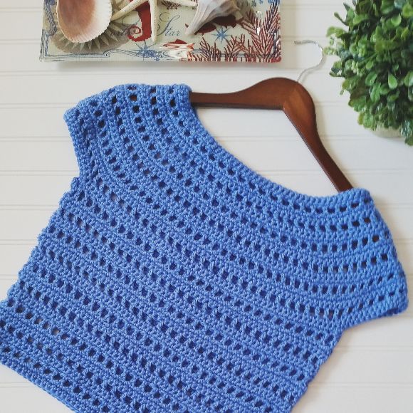 Summer Berry Crochet Top - Cashmere Dandelions
